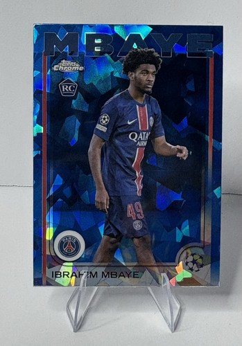 Ibrahim Mbaye 2024 Topps Chrome Sapphire
