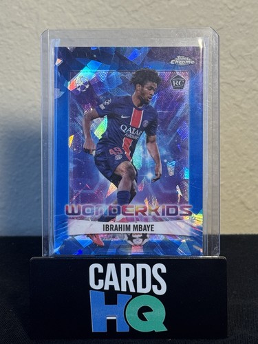 Ibrahim Mbaye 2024 Topps Chrome Sapphire Sapphire