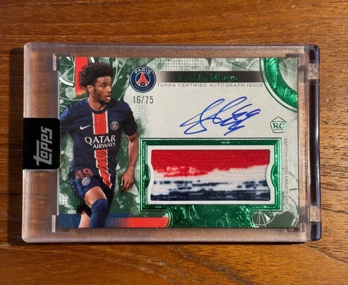 Ibrahim Mbaye 2024 Topps Exposición Green /75