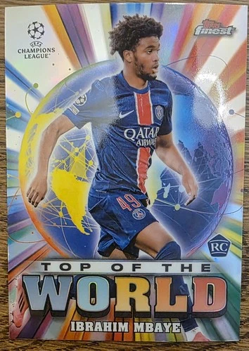 Ibrahim Mbaye 2024 Topps Finest UEFA