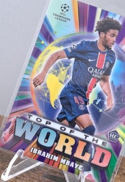 Ibrahim Mbaye 2024 Topps Finest UEFA Club Competitions