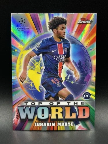 Ibrahim Mbaye 2024 Panini Finest UEFA TW-1