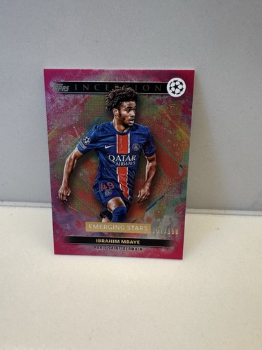 Ibrahim Mbaye 2024 Topps Inception /150