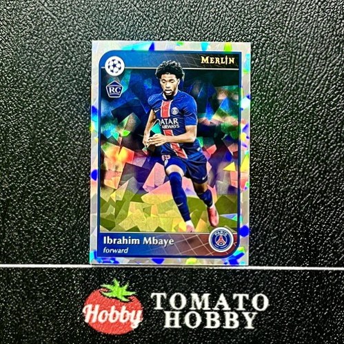 Ibrahim Mbaye 2024 Topps Merlin Chrome Atomic Refractor