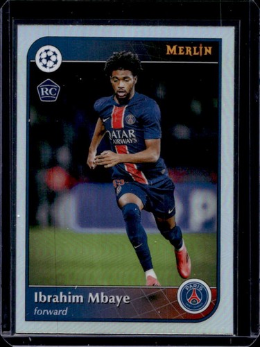 Ibrahim Mbaye 2024 Topps Merlin Chrome Refractor