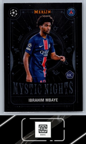 Ibrahim Mbaye 2024 Panini Merlin Chrome UEFA Club Competitions #MN-28