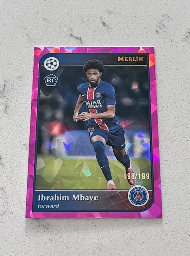 Ibrahim Mbaye 2024 Topps Merlin UEFA /199