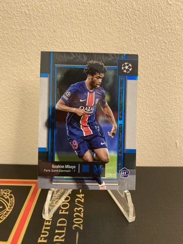 Ibrahim Mbaye 2024 Topps Museum Sapphire /75