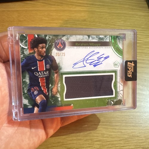 Ibrahim Mbaye 2024 Topps PSG /75