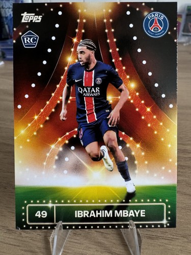 Ibrahim Mbaye 2023 Topps PSG Team Set /27