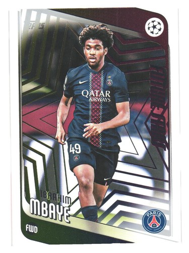 Ibrahim Mbaye 2025 Topps UCC Flagship