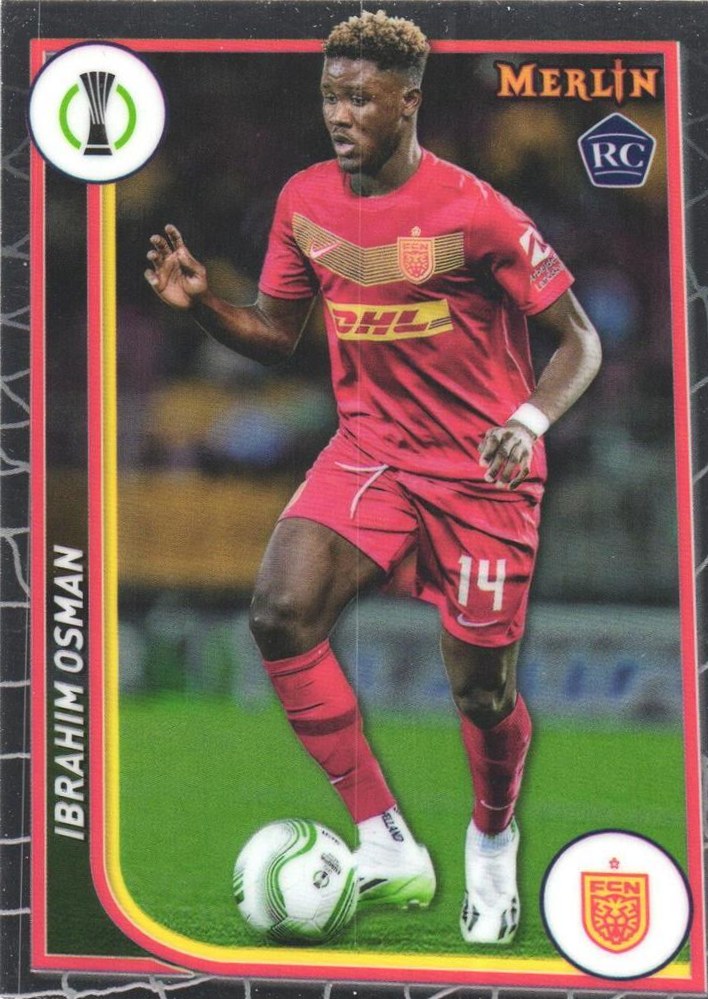 Ibrahim Osman 2023 Topps Merlin UEFA Club Competitions