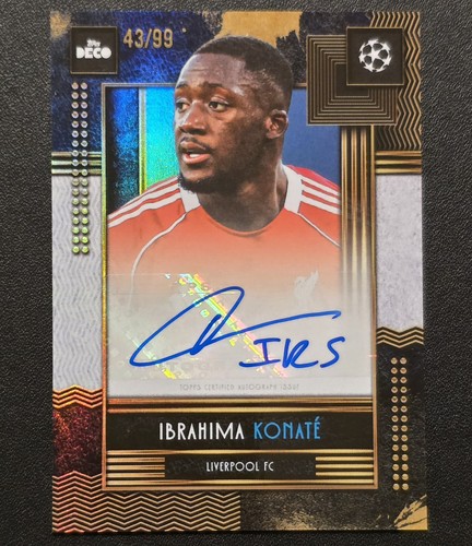 Ibrahima Ibou Konate 2026 Topps Deco Azul /99