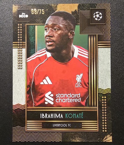 Ibrahima Ibou Konate 2025 Topps Deco Green /75
