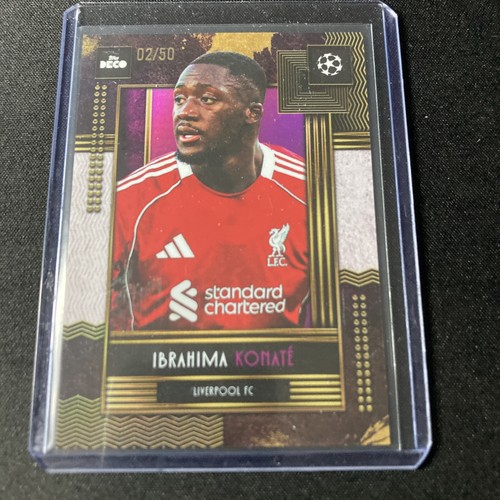 Ibrahima Ibou Konate 2025 Topps Deco Purple /50