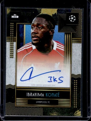 Ibrahima Konate 2025 Topps Deco UEFA Blue /99