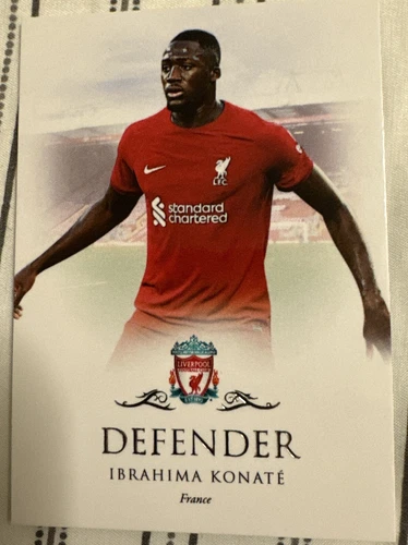 Ibrahima Konate 2023 Panini Futera Liverpool Collection Silver /15