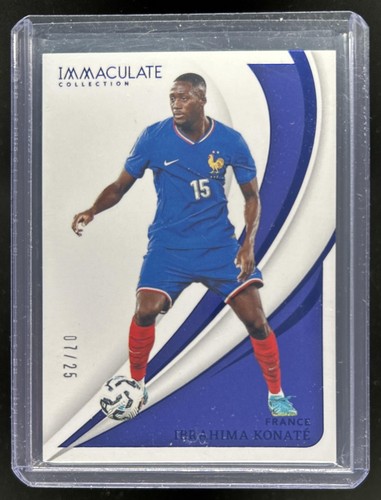 Ibrahima Konate 2024 Panini Immaculate Collection Sapphire /25