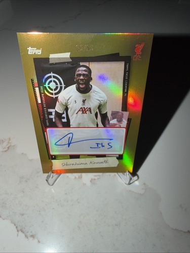 Ibrahima Konate 2025 Topps Liverpool Focus /50