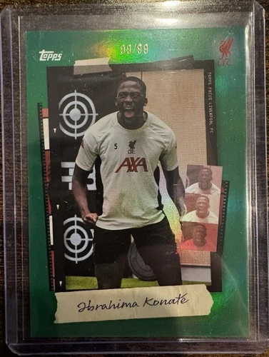 Ibrahima Konate 2025 Topps Liverpool Focus 99/99