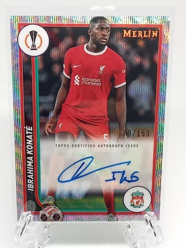 Ibrahima Konate 2023 Panini Merlin Chrome