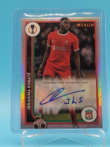 Ibrahima Konate 2023 Topps Merlin Chrome