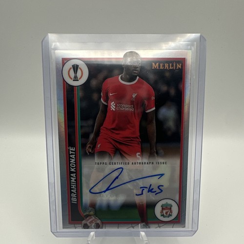 Ibrahima Konate 2024 Topps Merlin Chrome