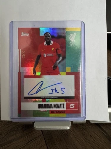 Ibrahima Konate 2024 Panini Merlin Chrome 28/50