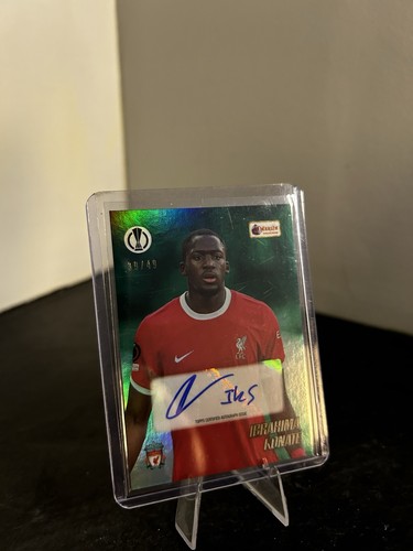 Ibrahima Konate 2023 Panini Merlin Heritage Green /49