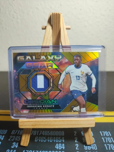 Ibrahima Konate 2024 Panini Obsidian Gold /10
