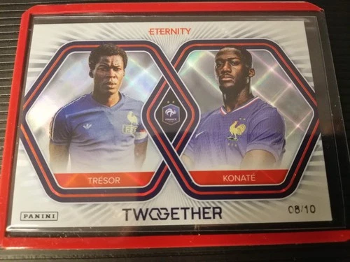 Ibrahima Konate 2025 Panini Eternity Bleus Red /10 /10
