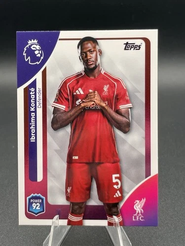 Ibrahima Konate 2025 Topps Premier League