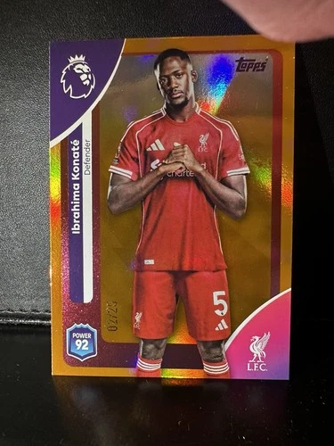 Ibrahima Konate 2025 Topps Premier League /25