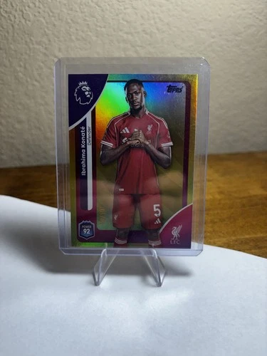 Ibrahima Konate 2025 Topps Premier League Gold /50