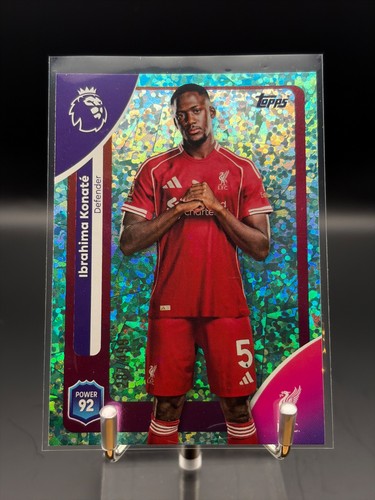 Ibrahima Konate 2025 Topps Premier League Parallel /499