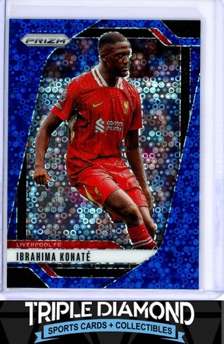 Ibrahima Konate 2024 Panini Prizm Blue Disco Prizm /99