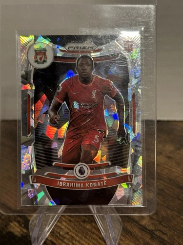 Ibrahima Konate 2021 Panini Prizm Cracked Ice /23