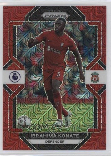 Ibrahima Konate 2022 Panini Prizm Red Mojo 66/99
