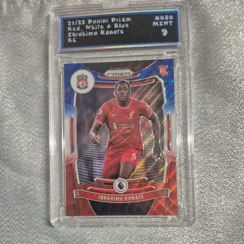Ibrahima Konate 2021 Panini Prizm Red White Blue Prizm