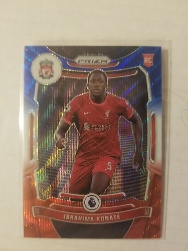 Ibrahima Konate 2021 Panini Prizm Rosso Bianco Blu Prizm #80