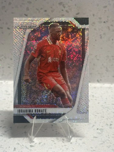 Ibrahima Konate 2024 Panini Prizm White Sparkle