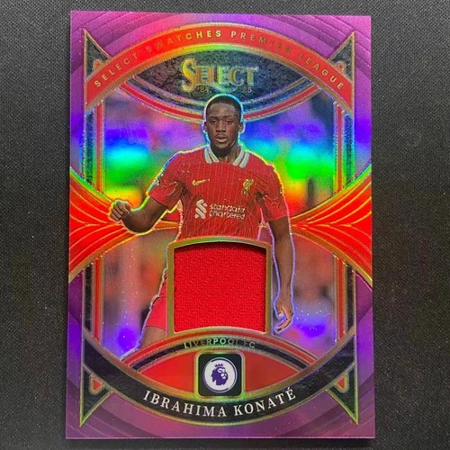 Ibrahima Konate 2024 Panini Select Purple Prizm /49