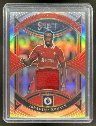 Ibrahima Konate 2024 Panini Select Silver Prizm