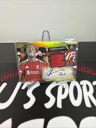 Ibrahima Konate 2025 Topps UEFA Gold /50