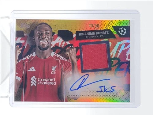 Ibrahima Konate 2025 Topps UEFA Gold /50