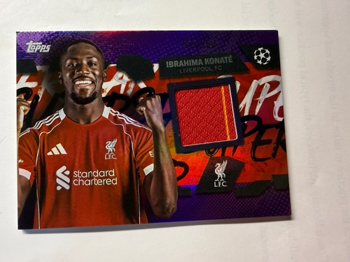 Ibrahima Konate 2025 Topps UEFA Purple /250