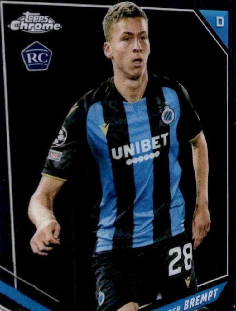 Ignace Van der Brempt 2021 Topps Chrome UCC 156
