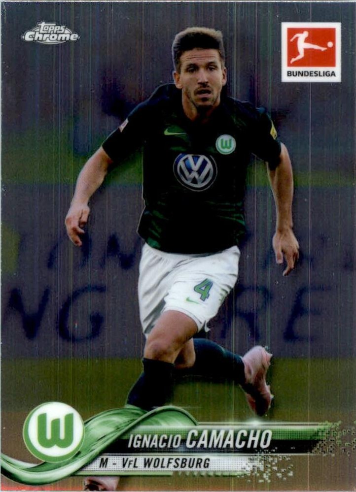 Ignacio Camacho 2018 Topps Chrome Bundesliga 76