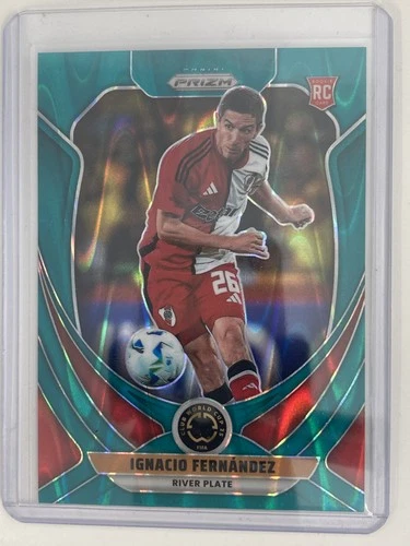 Ignacio Fernández 2025 Panini Prizm World Cup Teal Lava