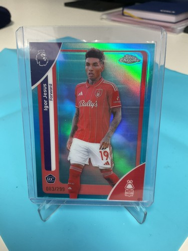 Igor Jesus 2026 Topps Chrome Aqua Refractor /199